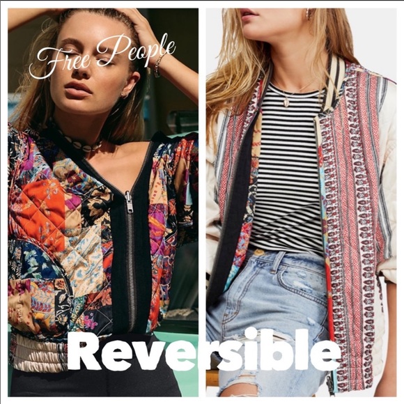 Free People Pandora Bomber Jacket 